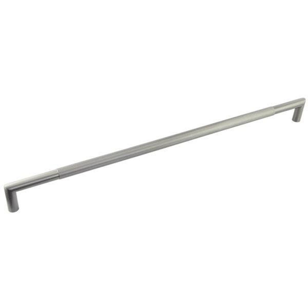 GM Mitred Linear Knurled Pull Handle 800x25mm B/T 316g PVD