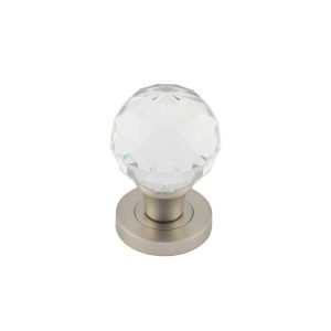 SN Faceted Mortice Knob