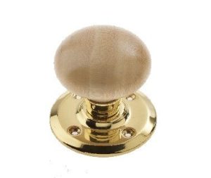 Frelan - JKA60PPB Light Wood Mortice Knob