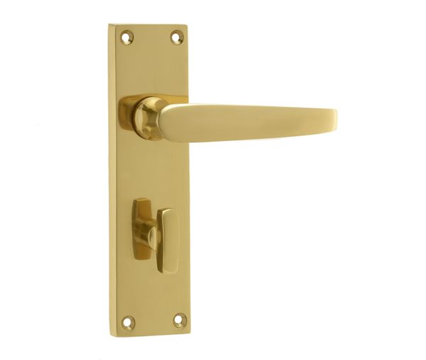 153x41mm PB straight bathroom lever