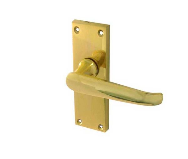 118x41mm PB Straight lever latch short plate