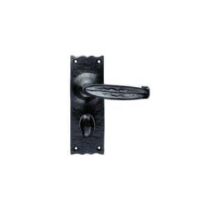 LF5518-BP TRADITIONAL V LEVER ON BACKPLATE - BATHROOM 57MM C/C