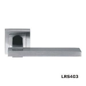 LRS403SSS/PSS Stainless Steel Lever on Square Rose