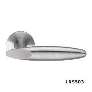 LRS503SSS Designer SS Lever on 6mm Threaded Sprung Rose