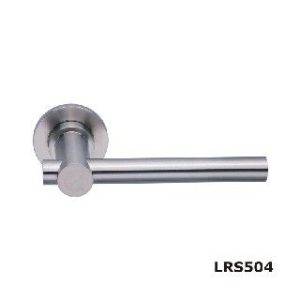 LRS504SSS Designer SS Lever on 6mm Threaded Sprung Rose