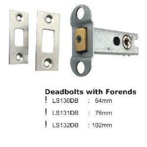 LS131DBSSS Deadbolts with Forends