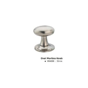 MK4000SN Oval Mortice Knob