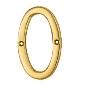 CARLISLE BRASS - N0-BP NUMERAL NO. 0