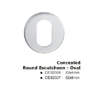 OES2026SSS Concealed Round Escutcheon