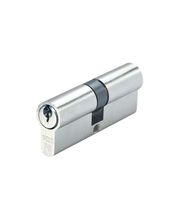 Zoo Hardware P5 40/50mm Euro Double Cylinder Keyed to Differ Nickel P5EP4050DNPE