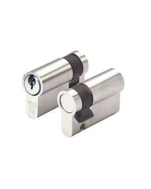 Zoo Hardware P5 45mm Euro Single Cylinder Keyed to Differ Nickel P5EP45SNPE
