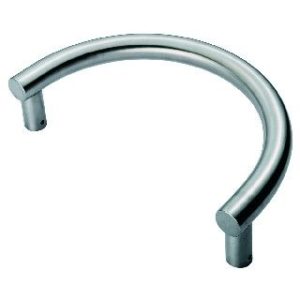 CARLISLE BRASS - PCG1350SSS-B-B STEELWORX 30MM DIA. SEMI CIRCULAR T PULL HANDLE G316 (350MM C/C)