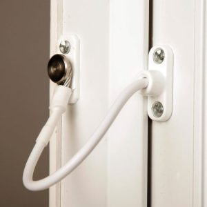 Perma by Jackloc Window Restrictor - White