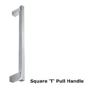 PHS802SSS Square 'T' Pull Handle