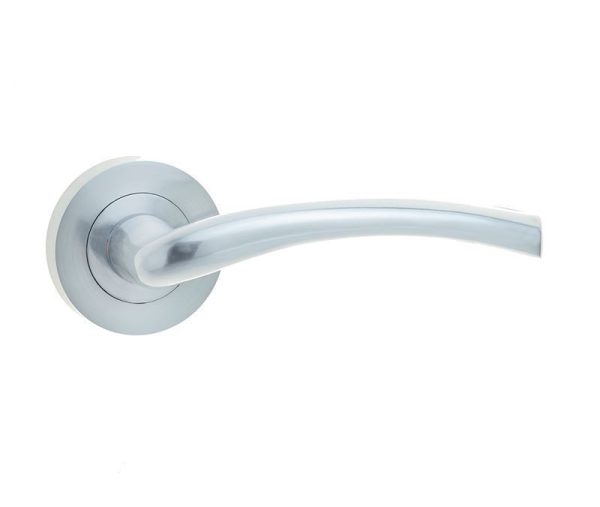 KONTRAX OPAL DOOR HANDLE - SATIN CHROME