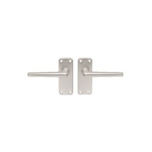 CARLISLE BRASS - SAA22-BP ALUMINIUM LEVER ON BACKPLATE - LATCH