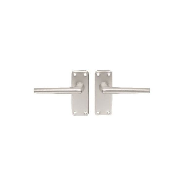 CARLISLE BRASS - SAA22-BP ALUMINIUM LEVER ON BACKPLATE - LATCH