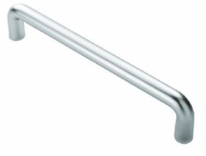 CARLISLE BRASS - SAA29 ALUMINIUM D HANDLE 19MM DIA. 225MM LONG