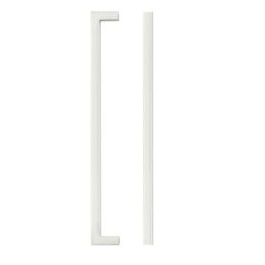 Zoo Hardware TDFPS-224-BN Square Block Cabinet handle 224mm CTC Brushed Nickel Finish
