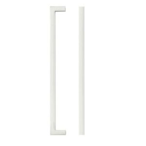 Zoo Hardware TDFPS-192-BN Square Block Cabinet handle 192mm CTC Brushed Nickel Finish
