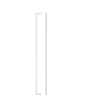 Zoo Hardware TDFPS-448-BN Square Block Cabinet handle 448mm CTC Brushed Nickel Finish
