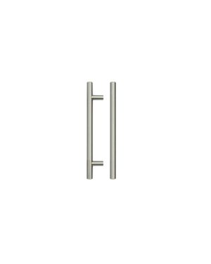 Zoo Hardware TDFPT-128-188BN T Bar Cabinet handle 128mm CTC, 188mm Total length Brushed Nickel Finish
