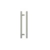 Zoo Hardware TDFPT-160-220BN T Bar Cabinet handle 160mm CTC, 220mm Total length Brushed Nickel Finish
