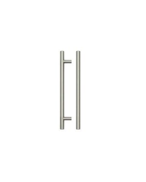 Zoo Hardware TDFPT-160-220BN T Bar Cabinet handle 160mm CTC, 220mm Total length Brushed Nickel Finish
