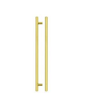 Zoo Hardware TDFPT-288-348BG T Bar Cabinet handle 288mm CTC, 348mm Total length Brushed Gold Finish
