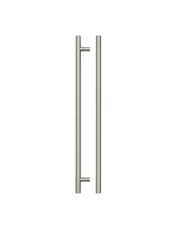 Zoo Hardware TDFPT-256-316CP T Bar Cabinet handle 256mm CTC, 316mm Total length Polished Chrome Finish