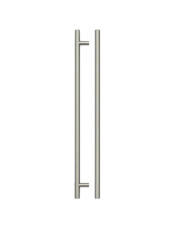 Zoo Hardware TDFPT-320-380BN T Bar Cabinet handle 320mm CTC, 380mm Total length Brushed Nickel Finish