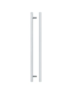 Zoo Hardware TDFPT-320-380CP T Bar Cabinet handle 320mm CTC, 380mm Total length Polished Chrome Finish