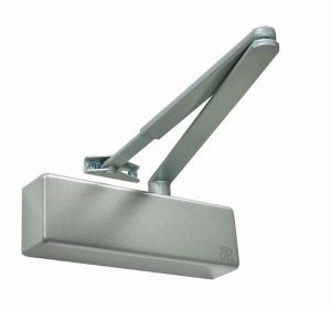 Rutland TS.3204 Door Closer c/w Flatbar Armset Silver