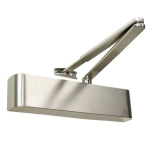 Rutland TS.5204 Door Closer DABC c/w Semi-Radius Cover, Flatbar Armset Black