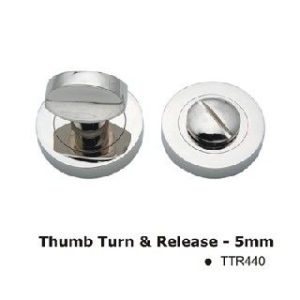 TTR440SN/CP Thumb Turn & Release