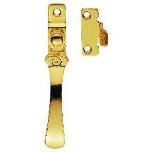 CARLISLE BRASS - V1005LCK VICTORIAN - CASEMENT FASTENER (WEDGE PATTERN - LOCKABLE)