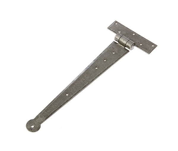 300x110x4mm T hinge Patina pewter finish