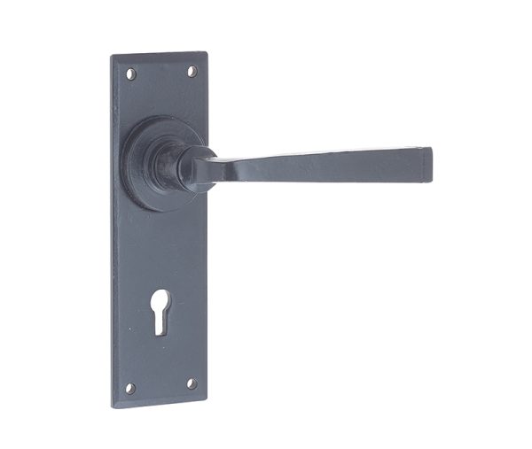 Valley Forge Lock set Black Finish