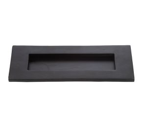 305x110mm Letter plate Black finish