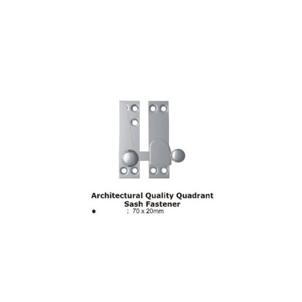 WF465CP Architectural Quality Quadran Sash Fastener