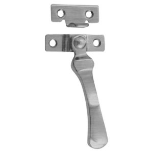 Acre & Clutton Wedge Pattern Window Casement Fastener 100mm - Satin Chrome