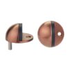 Zoo Hardware ZAS06B-PVDBZ Door Stop Floor Mounted - Oval - PVD Bronze
