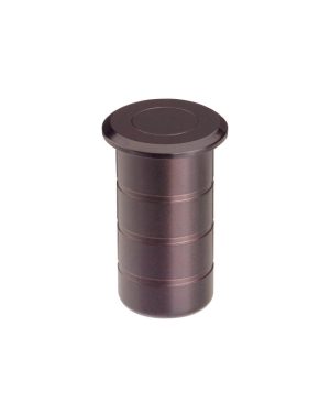 Zoo Hardware ZAS14-ETB Dust socket for flush bolt-concrete 20x38mm- Dark Bronze Finish
