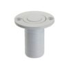 Zoo Hardware ZAS14A-PCW Dust socket for flush bolt-to Suit Wood - White Finish

