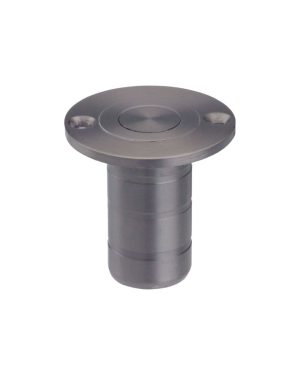 Zoo Hardware ZAS14A-PVDGH Dust socket for flush bolt-to Suit Wood - Graphite Finish
