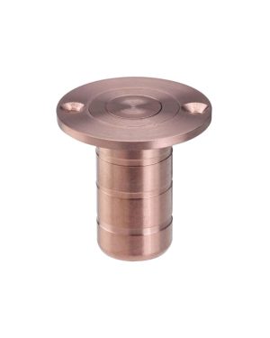 Zoo Hardware ZAS14A-TRG Dust socket for flush bolt-to Suit Wood - Rose Gold Finish
