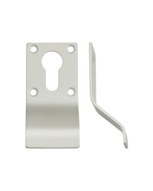 Zoo Hardware ZAS16-PCW Cylinder Latch Pull - Euro Profile - 88mm x 43mm - PCW
