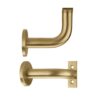 Zoo Hardware ZAS45-FSB Handrail Bracket - Favo Satin Brass