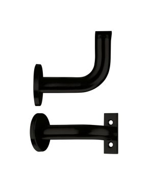 Zoo Hardware ZAS45-PCB Handrail Bracket - Powder Coated Matt Black
