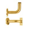 Zoo Hardware ZAS45-PVDSB Handrail Bracket - PVD Satin Brass